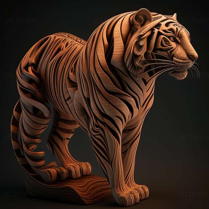 3D model Potamotrygon tigrina (STL)